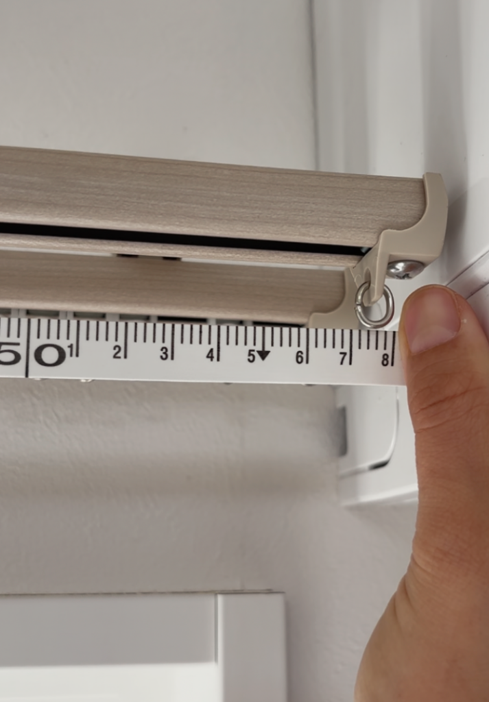 カーテン採寸方法